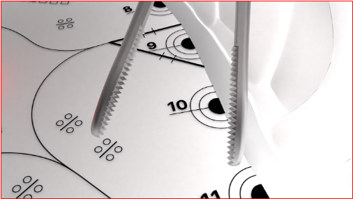 Instrument opening and rotation